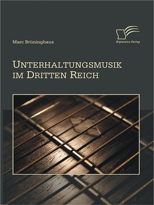 cover image of Unterhaltungsmusik im Dritten Reich